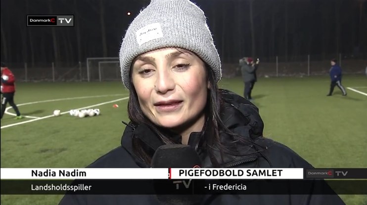 Nadja Nadim i Fredericia KFK